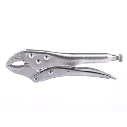 Зажим ручной полукруглый захват 180 мм Сибртех 18421 купить в Нефтеюганске