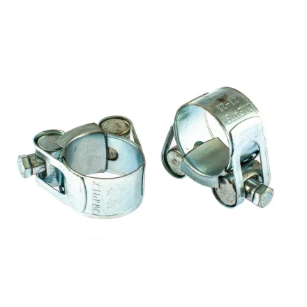 Хомуты металлические силовые 23-25 мм ширина 18 мм шарнирный W1 2 шт Сибртех 47508 купить в Нефтеюганске