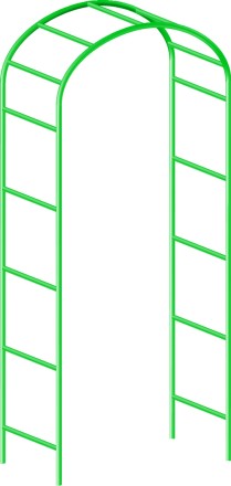 Арка садовая декоративная для вьющихся растений, 240х141см  PALISAD 69120 купить в Нефтеюганске