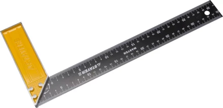 Угольник STAYER &quot;MASTER&quot; столярный, стальное полотно, 350мм 3430-35_z01 купить в Нефтеюганске