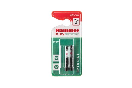 Бита HAMMER PH1 50мм (2шт) купить в Нефтеюганске