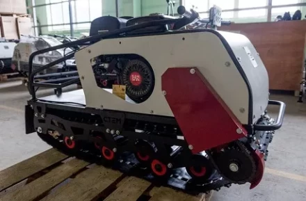 Мотобуксировщик Стем Север Эксперт 500 компакт 15 л/с ручной запуск катковая подвеска купить в Нефтеюганске