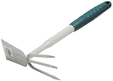 Мотыжка садовая RACO &quot;STANDARD&quot;, прямое лезвие / 3 зубца, 320мм 4207-53487 купить в Нефтеюганске