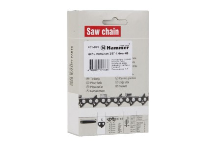 Цепь пильная HAMMER 3/8&#039;&#039;-1.6мм-66зв. купить в Нефтеюганске