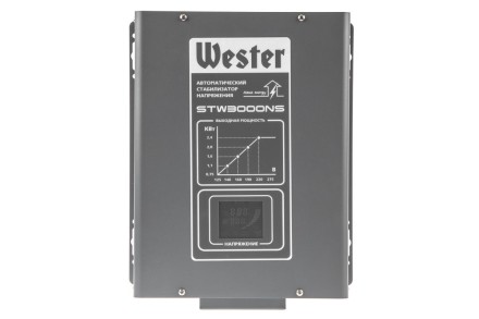 Стабилизатор напряжения WESTER STW3000NS купить в Нефтеюганске
