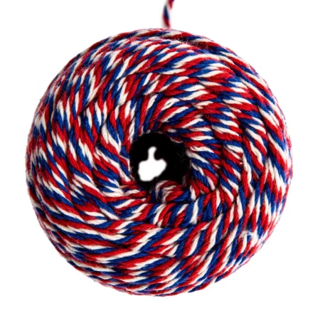 Нить ХБ 50 текс х 15, Сибртех 94154 триколор, 120 м в диспенсере, вес 90 гр +- 5%, Россия купить в Нефтеюганске