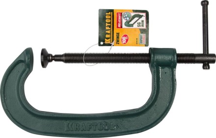 Струбцина KRAFTOOL &quot;EXPERT&quot;, высокопрочный чугун с шаровидным графитом, 4&quot;/100 мм 32229-100 купить в Нефтеюганске