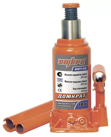 Домкрат гидравлический бутылочный 10т 200-405мм OHT110 Ombra купить в Нефтеюганске