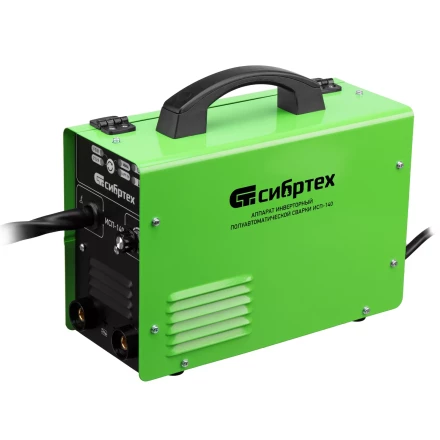 Аппарат инвертор. полуавтомат. сварки Сибртех ИСП-140, 140 А, ПВ 60% 94321 купить в Нефтеюганске