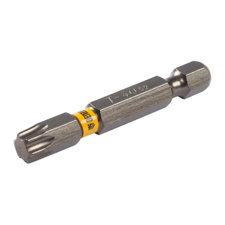 Бита TX 40х50, сталь S2, шестигранный профиль, 10 шт. Е 6,3 Denzel 11672 купить в Нефтеюганске