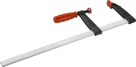 Струбцина ЗУБР &quot;МАСТЕР&quot;, тип &quot;F&quot;, пластмассовая ручка, стальная закаленная рейка, 120х500мм 32150-120-500 купить в Нефтеюганске