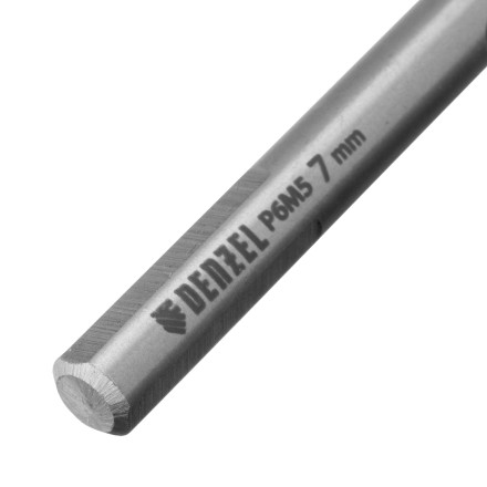 Сверло спиральное по металлу Denzel 7,0 x 109 мм, Р6М5, Golden Tip, 718237 купить в Нефтеюганске