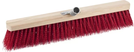 Щетка GRINDA &quot;EURO&quot; уличная без ручки, буковая колодка, жесткая щетина, с металлическим держателем для черенка, 50см 39193-50 купить в Нефтеюганске