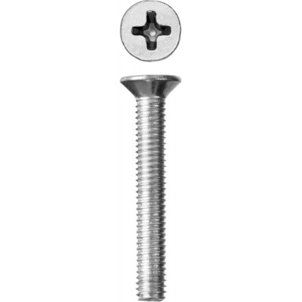Винт DIN 965, M6 x 50 мм, 5 шт, кл. пр. 4.8, оцинкованный, ЗУБР 303116-06-050 купить в Нефтеюганске