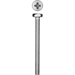 Винт DIN 7985 M4x40мм, 9шт, кл. пр. 4.8, оцинкованный, ЗУБР 303156-04-040