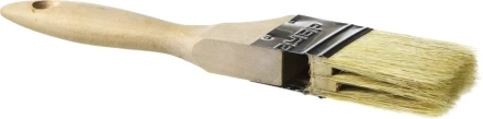 Кисть плоская ЗУБР &quot;УНИВЕРСАЛ-ЭКСПЕРТ&quot;, светлая натуральная щетина, деревянная ручка, 3&quot;/75мм 01005-075 купить в Нефтеюганске