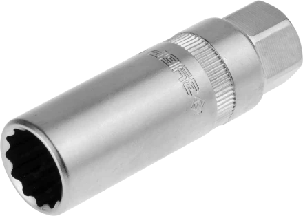 Свечная торцовая головка ЗУБР 3/8? 14 мм с резиновой вставкой 27729-14 купить в Нефтеюганске
