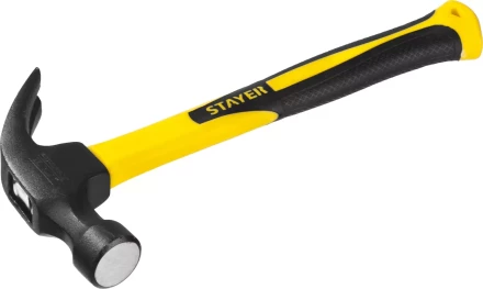 Молоток-гвоздодер &quot;Fiberglass&quot; с фиберглассовой рукояткой, 560 г, STAYER Professional 2026-560_z01 купить в Нефтеюганске