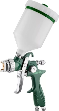 Краскопульт пневматический KRAFTOOL AirKraft, HVLP, с верхним бачком, 1,7мм 06522-1.7 купить в Нефтеюганске