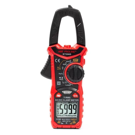 Токоизмерительные клещи КВТ KT 206D с True RMS (80753) купить в Нефтеюганске