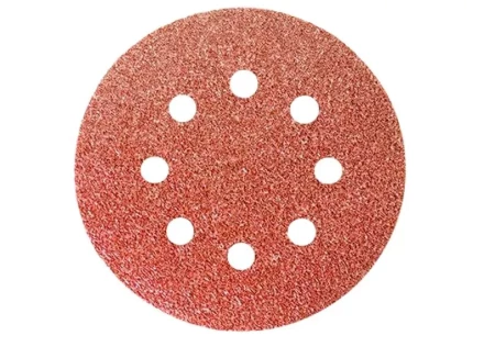 Круг абразивный на ворсовой подложке под &quot;липучку&quot; перфорированный P 100 125 мм 5 шт СИБРТЕХ 738057 купить в Нефтеюганске