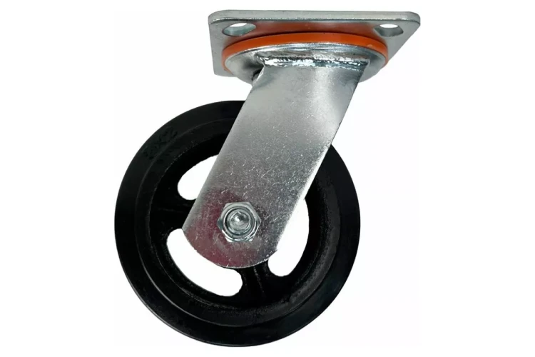 Аппаратное поворотное колесо большегрузное HITCH 152*50 резина черная SCd63 (SZ084997) купить в Нефтеюганске
