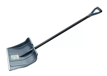 Лопата снеговая 490х370х1380 2 части (пластик.ковш дерев.черенок c пласт. ручкой)  PALISAD LUXE 61563 купить в Нефтеюганске