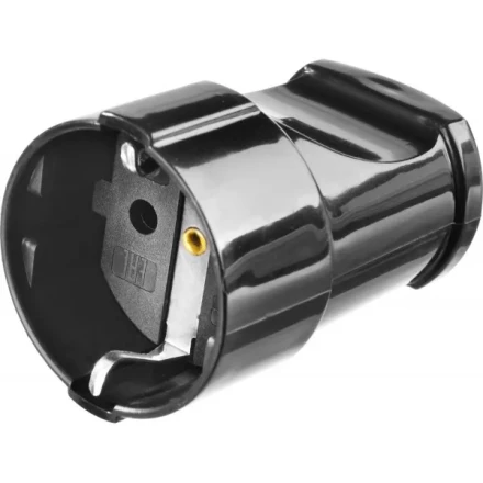 Розетка MAXElectro электрическая, 16А/220В, с заземлением, черная, STAYER 55180-B купить в Нефтеюганске