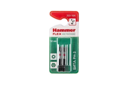 Бита HAMMER PH3 50мм (2шт) купить в Нефтеюганске