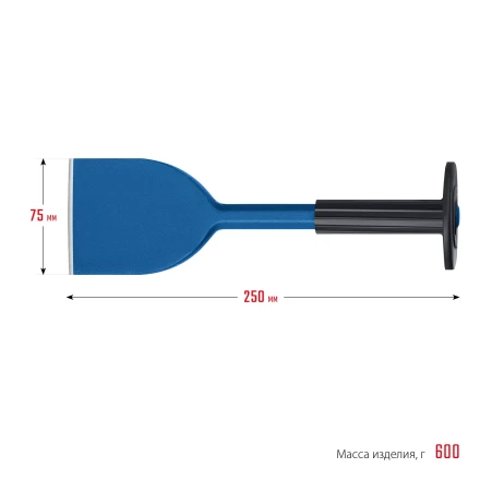 ЗУБР 75 х 250 мм, зубило-конопатка с протектором, Профессионал (2123-75) купить в Нефтеюганске