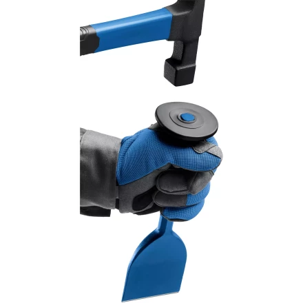 ЗУБР 75 х 250 мм, зубило-конопатка с протектором, Профессионал (2123-75) купить в Нефтеюганске