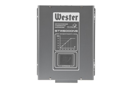 Стабилизатор напряжения WESTER STW5000NS купить в Нефтеюганске