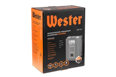 Стабилизатор напряжения WESTER STW5000NS купить в Нефтеюганске
