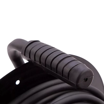 Удлинитель силовой 30 м, 16А, тип УХз16, КГ 3 x 1.5 мм, на стальной катушке, 4 розетки Сибртех 95876 купить в Нефтеюганске