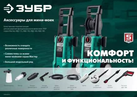 ЗУБР для пистолета МИГ-180, струйная трубка (70406-180) купить в Нефтеюганске
