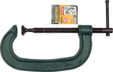 Струбцина KRAFTOOL &quot;EXPERT&quot;, высокопрочный чугун с шаровидным графитом, 6&quot;/150 мм 32229-150 купить в Нефтеюганске