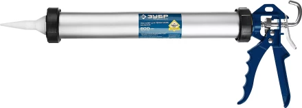 Пистолет для герметика ЗУБР &quot;ПРОФЕССИОНАЛ&quot;, закрытый, алюминиевый корпус, 600мл 06633-60 купить в Нефтеюганске