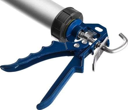 Пистолет для герметика ЗУБР &quot;ПРОФЕССИОНАЛ&quot;, закрытый, алюминиевый корпус, 600мл 06633-60 купить в Нефтеюганске