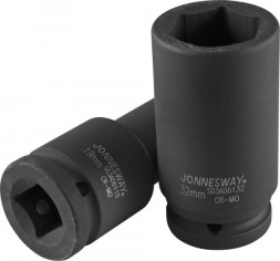 Головка ударная шестигранная 3/4&quot; М46  удлиненная S03AD6146  Jonnesway 48980
