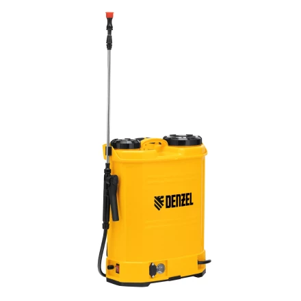 Опрыскиватель ранцевый аккумуляторный Denzel D-16LA, 16 л, 12 В, 8 Ач 64789 купить в Нефтеюганске