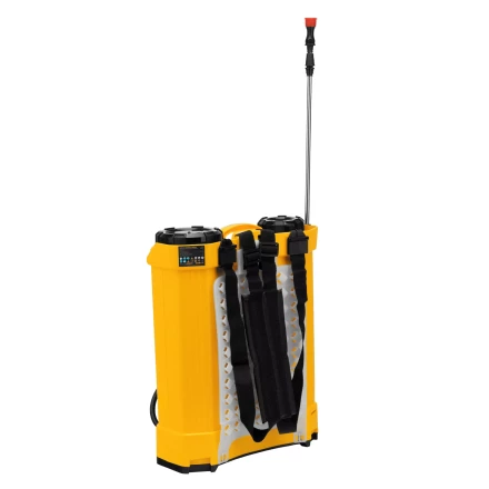 Опрыскиватель ранцевый аккумуляторный Denzel D-16LA, 16 л, 12 В, 8 Ач 64789 купить в Нефтеюганске