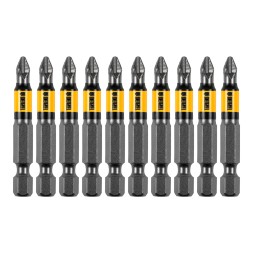 Бита PH2х50, сталь S2, цилиндр., 10 шт. Е 6,3 Denzel 11641