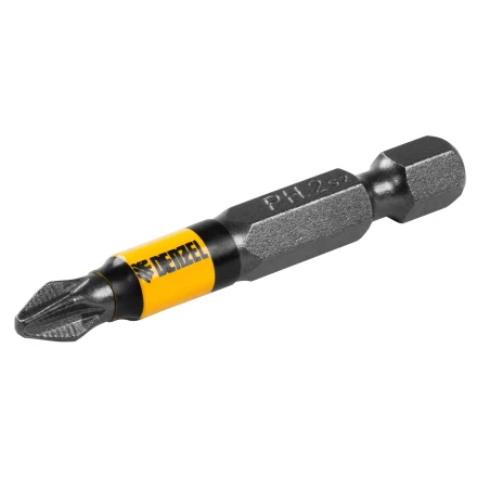 Бита PH2х50, сталь S2, цилиндр., 10 шт. Е 6,3 Denzel 11641 купить в Нефтеюганске