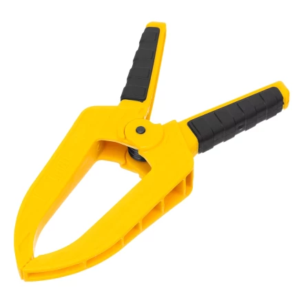 Струбцина клещеобразная Denzel, удлиненная 50 х 80 мм двухкомпонентные рукоятки, 20789 купить в Нефтеюганске