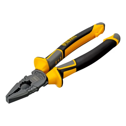 Плоскогубцы комбинированные 205 мм Denzel 17082, трехкомпонентные рукоятки купить в Нефтеюганске