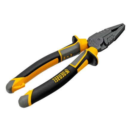 Плоскогубцы комбинированные 205 мм Denzel 17082, трехкомпонентные рукоятки купить в Нефтеюганске