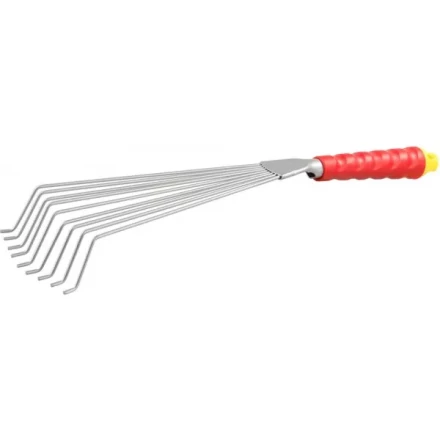 Грабельки GRINDA веерные с круглыми зубцами, из углеродистой стали с коннекторной системой, 460 мм 8-421451_z01 купить в Нефтеюганске
