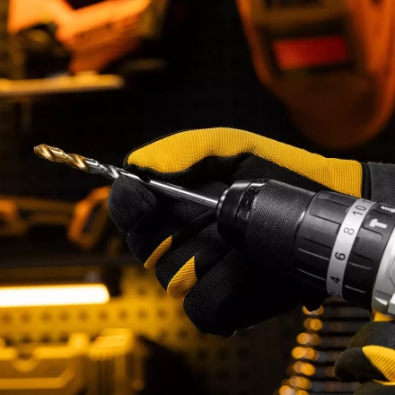 Сверло спиральное по металлу Denzel 7,5 x 109 мм, Р6М5, Golden Tip, 718238 купить в Нефтеюганске