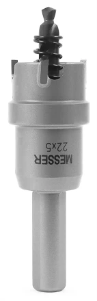 ТСТ коронка MESSER 22X5 с центрирующим сверлом и толкающей пружиной купить в Нефтеюганске
