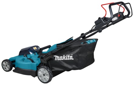 Аккумуляторная газонокосилка самоходная 53см, 2х18V Makita DLM539CT2 (2*5 Ач, ЗУ) купить в Нефтеюганске
